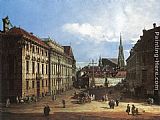 Vienna, the Lobkowitzplatz by Bernardo Bellotto